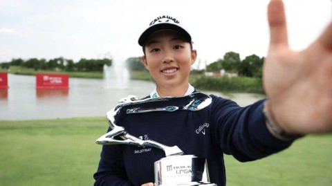 殷若宁本土封后别克LPGA锦标赛 创历史六杆大胜捧杯