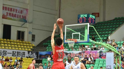 NBL季后赛揭幕战安徽文一反客为主 狂下三分雨大胜贵州森航