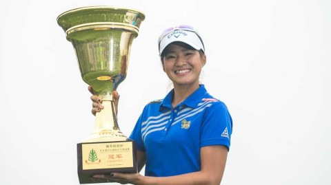 横琴梧桐树东方高尔夫女子挑战赛泰国玫瑰热努卡雨中绽放夺魁