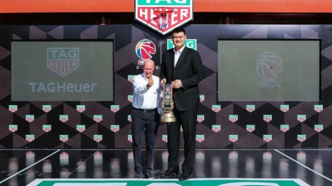 姚明携手篮球新锐 共鉴泰格豪雅重返CBA荣耀时刻