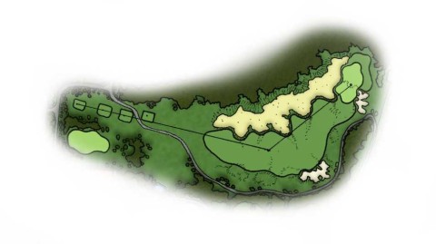 绿茵之上的诗意挑战：东方高尔夫球场十八洞巡礼