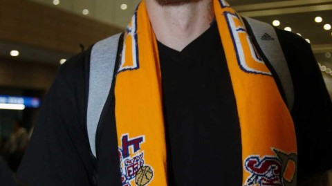 上海大鲨鱼迎新季 重炮明纳拉斯携爱妻空降申城