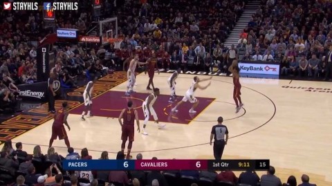 詹皇缺阵骑士五连败 乔治17+8送骑士22分惨败