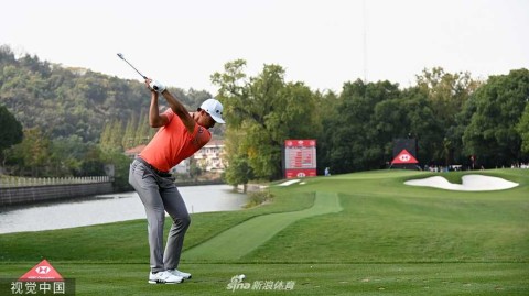 汇丰冠军赛小麦领跑李昊桐起伏跌宕