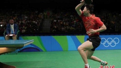 马龙4-0横扫张继科，里约奥运登顶成就大满贯