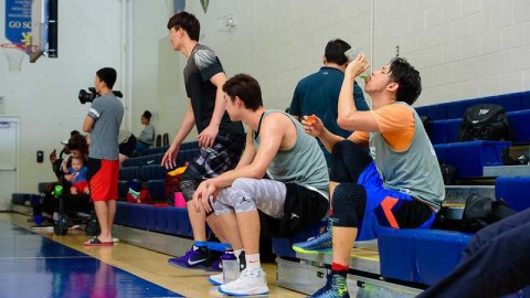 挥汗亚特兰大，深圳烈豹男篮特训影像纪实