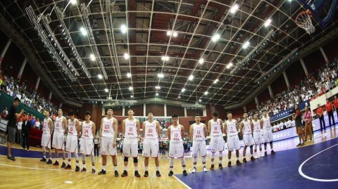 中澳男篮对抗赛京华烽火 蓝队众将协力力克强敌