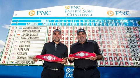 父子同心其利断金卡布雷拉家族首秀即夺冠