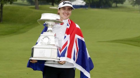 澳洲玫瑰绽放大满贯 汉纳格林女子PGA锦标赛惊艳夺冠