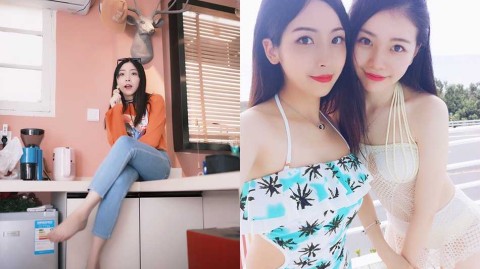 清丽脱俗的她，站在篮球场边，便是整个青春