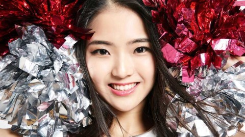 粉嫩写真展多样魅力，浙江蕞红啦啦队甜美与性感的梦幻协奏