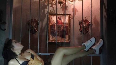 健身房里邂逅篮球与AJ：她是甜酷性感的宅男女神糖糖