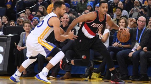 勇士4-1开拓者：水花兄弟五局斩落撕裂之城