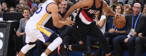 勇士4-1开拓者：水花兄弟五局斩落撕裂之城