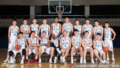 京城篮球新势力：首钢众将英姿飒爽，定妆照下尽显男儿本色