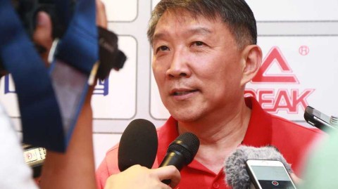 京城集结剑指里约，宫鲁鸣周鹏斯杯发布会展师徒雄心