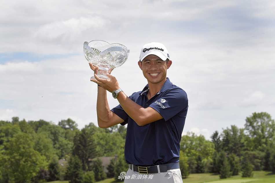 森川凝视果岭，眼神如鹰隼般锐利，计算着决胜推杆的每一寸线路