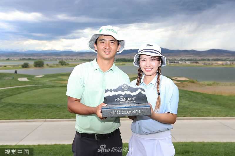 窦泽成夺光辉巡回赛第三冠重返美巡 中国双子星闪耀科罗拉多 窦泽成在球道上稳健攻果岭,动作流畅舒展,对胜利的渴望凝聚于每一次挥杆