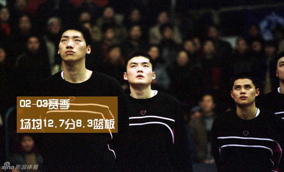 峥嵘岁月·姚明NBA传奇录 姚明在禁区顶防奥尼尔,肌肉碰撞的瞬间肌肉紧绷,两大传奇中锋的“姚鲨对决”燃爆全场