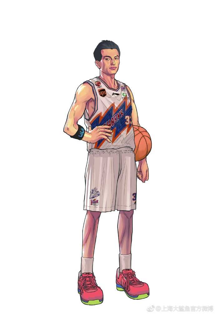 当大鲨鱼闯入二次元世界,上海男篮的新番热血上演 全家福也能如此“出圈”,上海男篮全体将士集结于二次元的旗帜下,仿佛一个即将开启冒险之旅的热血社团,友谊、汗水与梦想在此刻交织。