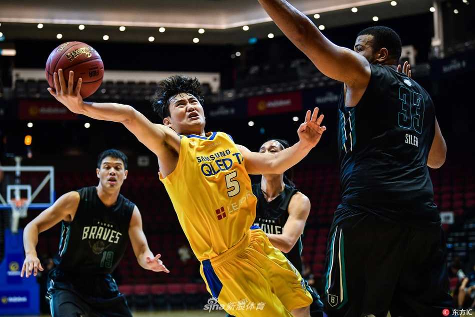 超级八澳门篮赛首尔三星射落富邦勇士 张宗宪飙二十一分难救主 台湾喷气机张宗宪在三分线外果断出手,篮球在空中划出美妙弧线,眼神中充满战斗欲望。