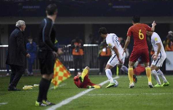 世预赛中韩大战复盘：孙兴慜两射一传国足主场0-3告负