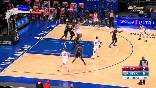 尼克斯108-105老鹰，布伦森末节17分上演大逆转