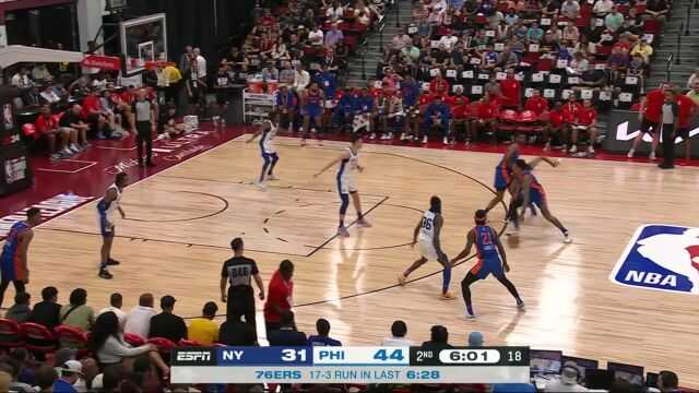 尼克斯锁定东部第三！112-95大胜猛龙，76人残阵迎附加赛
