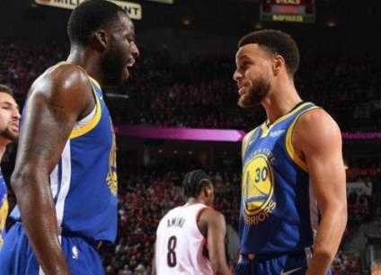 库里37分引领三节打卡 勇士128-103横扫开拓者