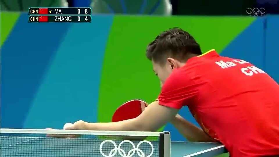 里约奥运巅峰对决：马龙4-0横扫张继科成就大满贯