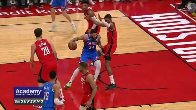 雷霆111-91火箭：卫冕冠军客场开门红，青年军首战崩盘